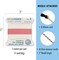 Griffin Nylon Bead Cord Perlseide – Size 2 (0.45mm) – 2 Meters per Card – Stainless Steel Needle Attached – for Knotting Pearls, Gemstones, Crystals and Beads